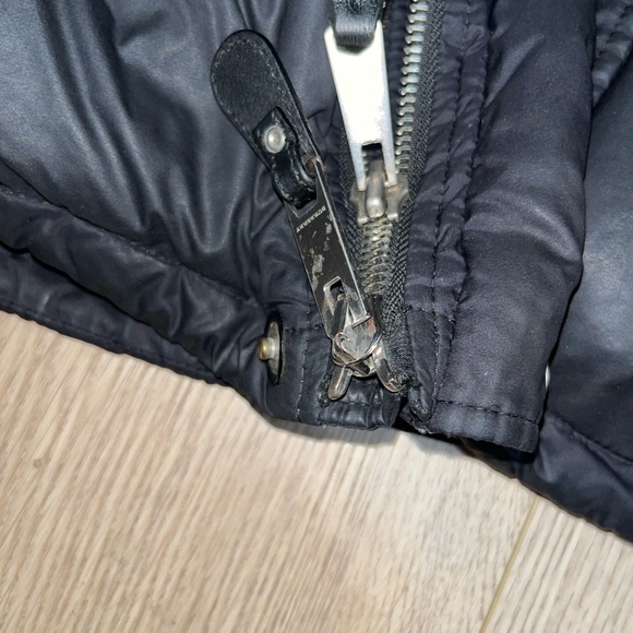 Burberry Down Fill Check Lined Black Customizable Puffer Jacket - Picture 13 of 14